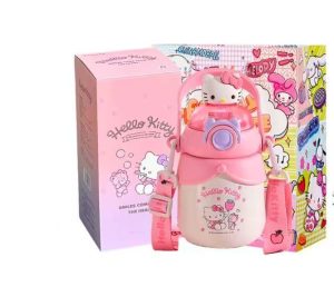 White Hello Kitty Water Cup